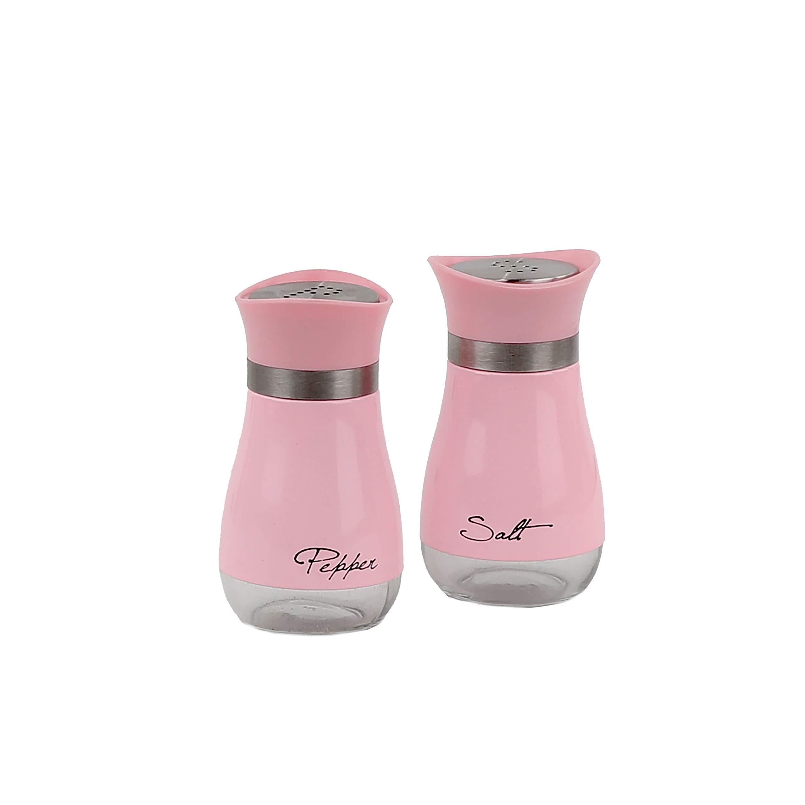 Servette Home Basic Salt and Pepper Shakers Pink