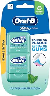 Oral-B Glide Pro-Health Comfort Plus Floss Mint 43-7yd 2 Count view 1