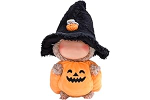 GerdfeiTawtab Clothes Fit for 17CM Doll, Fashion Doll Clothes Outfit Set Cute Theme Designer Toys Dress Accessories for Collector Fans Display (Little Pumpkin)
