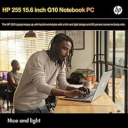 HP 255 G10 Laptop for Home or Work, 16GB RAM, 1TB
