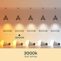 Linkind A19 LED Light Bulb, 60W Equivalent Light