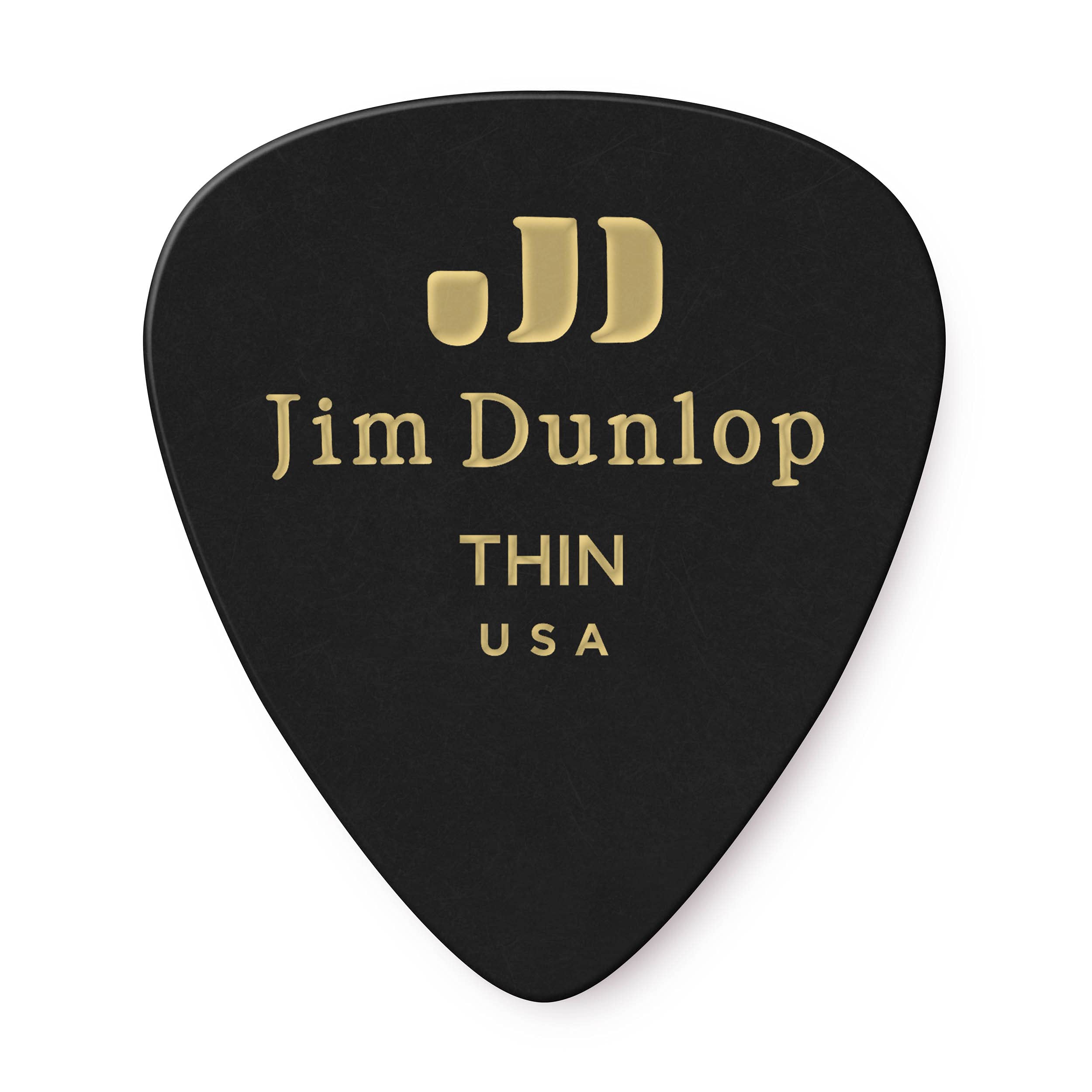 Jim Dunlop 483P03TH Classic Guitar Pick Player Pack - Black (Pack of 12)