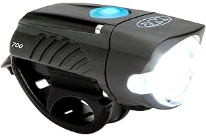 NiteRider Swift 700 Lumen USB-C Rechargeable LED Front Bike Light - 5 Modes Compact Powerful Lumens IP64 Waterproof Bike Head