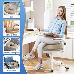 CloudBliss Donut Pillow Seat Cushion Chair Pad for