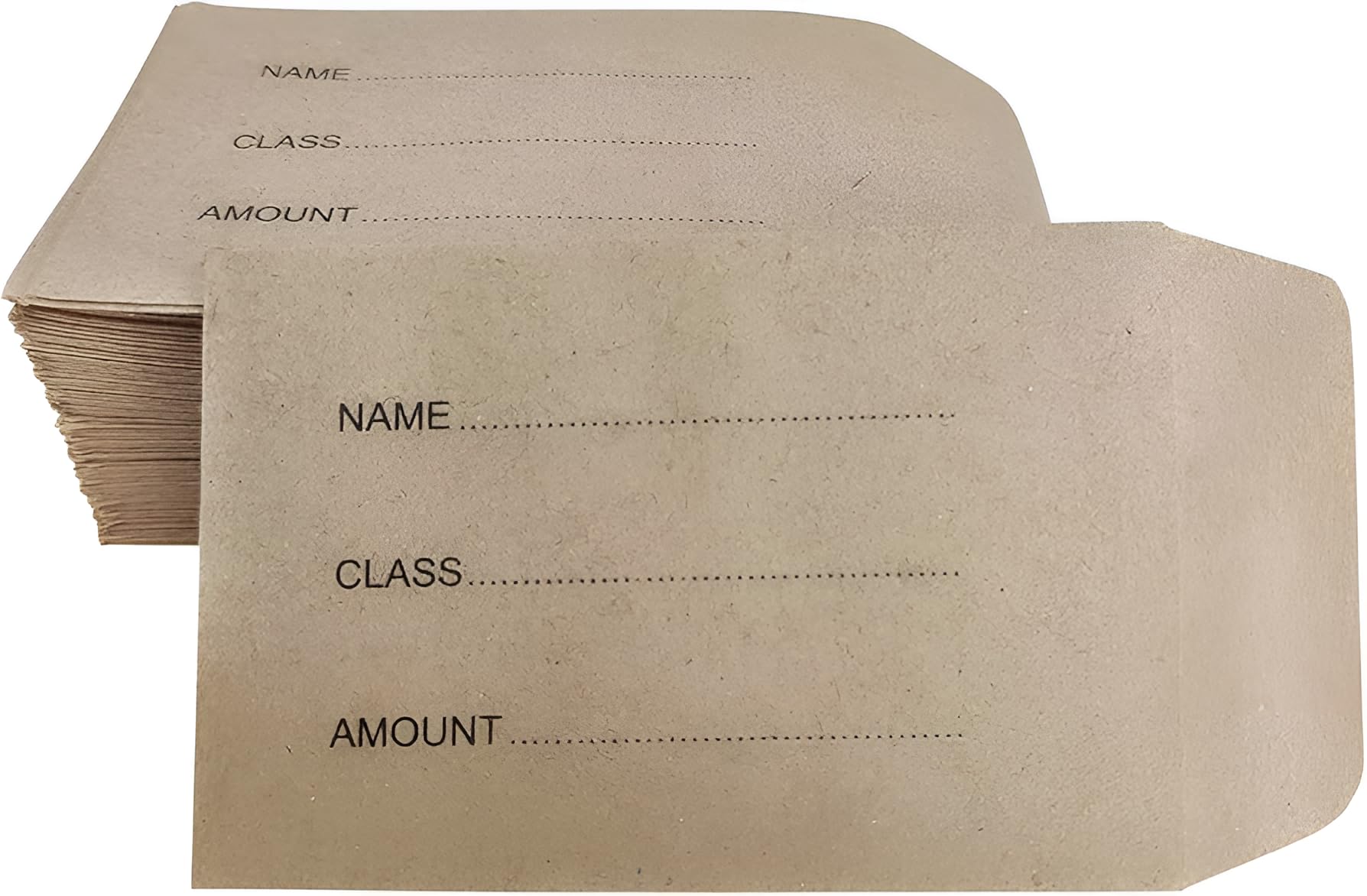 Indigo® Printed Money Dinner Brown Manilla Envelopes – Secure and Durable for Cash and Documents (Pack of 50)