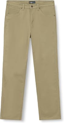 - Jeans Uomo - Vestibilità Regular - Peak Comfort - Military Khaki