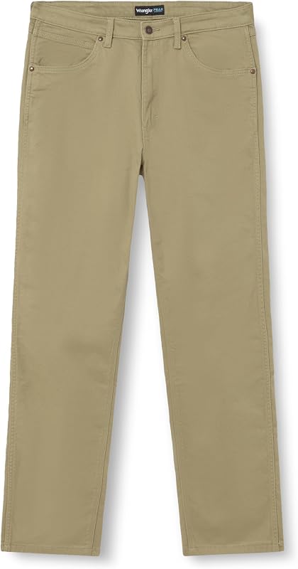 - Jeans Uomo - Vestibilità Regular - Peak Comfort - Military Khaki