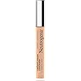 Neutrogena Healthy Skin Radiant Brightening Cream Concealer with Peptides & Vitamin E Antioxidant, Lightweight Perfecting Concealer, Brulee Light/Medium 01 cool undertones, 0.24 oz