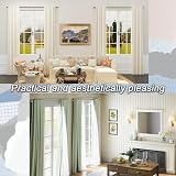 Venwemong Extendable Curtain Pole 84-290 cm Silver with Fittings Set view 5