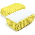 Autofiber [Scrub Ninja Scrubbing Block - 2 Pack (5”x3”x2”) for Leather, Plastic, Vinyl and Upholstery Cleaning