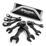 DURATECH Stubby Flex-head Ratcheting Combination