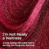 OPI Infinite Shine I'm Not Really a Waitress Burgundy 15ml Gel-Like Polish view 3