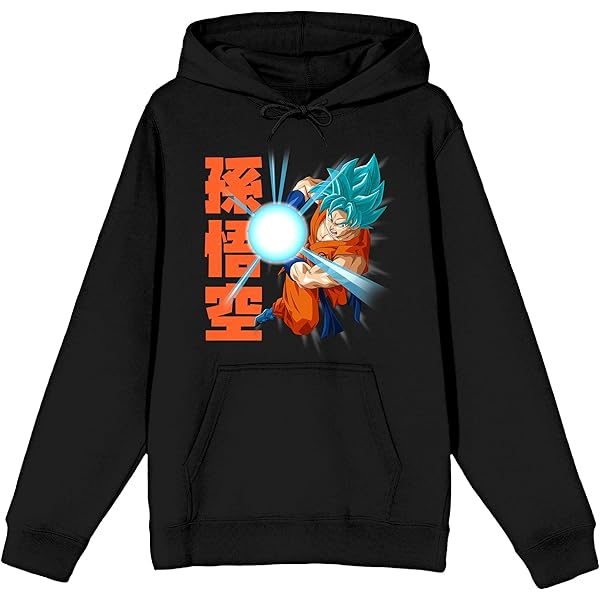Felpa Bioworld Dragon Ball Z Character Group Per Ragazzo, Athletic Heather, Ufficiale, 100% Cotone, Girocollo - 2