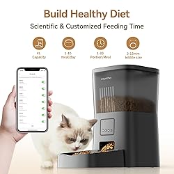 Espelho Automatic Cat Feeders WiFi: Cat Food