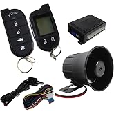 A777 2-Way Remote Control Keyless Entry Security System, Anti-Theft with Siren (A777 Only)
