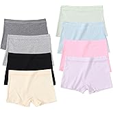 Teen Girls Knickers Cotton Soft Boyshorts Kids Underwear Boxer Briefs Safety Panties for Dress Age 4-14