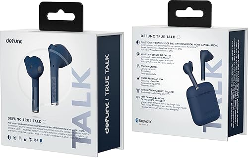 Defunc True Talk Wireless Bluetooth Earbuds Ready for