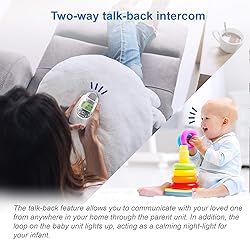 VTech Communications DM221 Audio Baby Monitor with