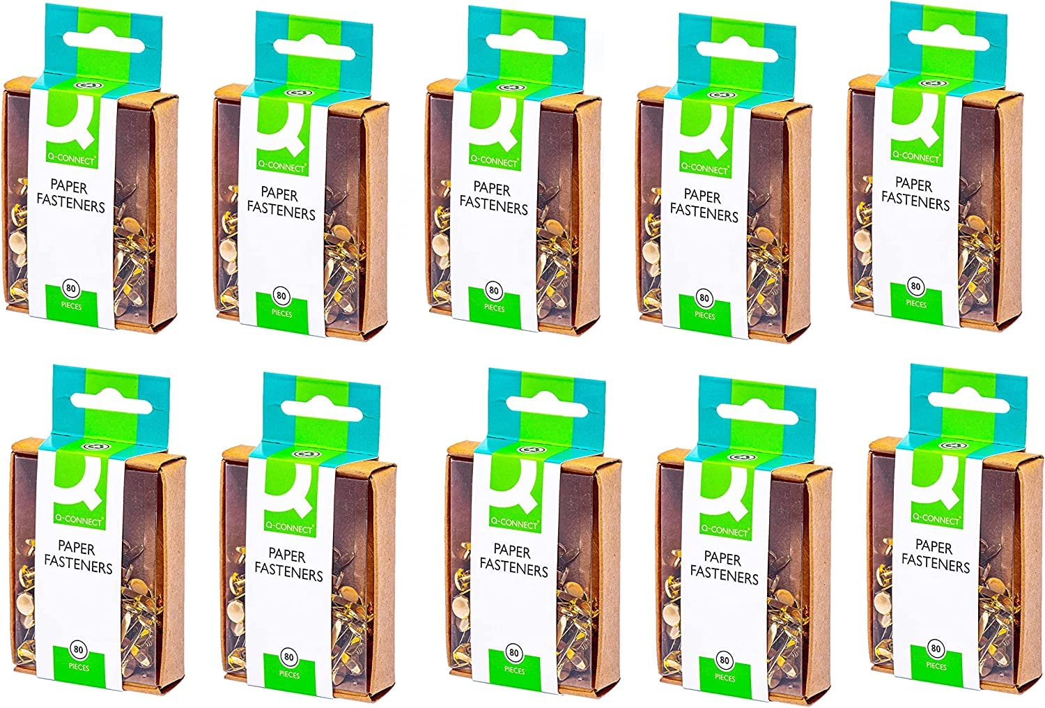 Q-Connect Paper Fastener 17 mm (800 Pack) KF02028Q