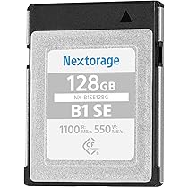 Amazon.com: Nextorage CFexpress Type B Memory Card SE Series 128GB 