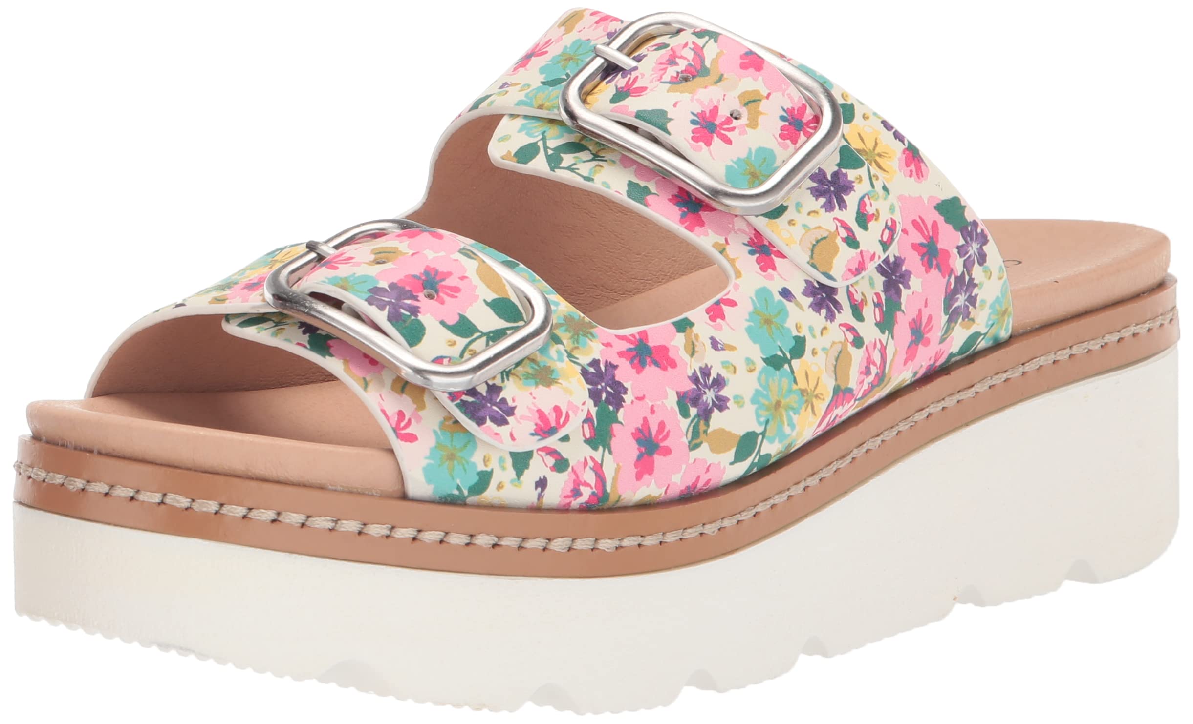 Chinese Laundry Women’s Surfs Up Sandal, Multi, 5.5