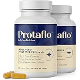 Protaflo Prostate Supplements for Men 2 Pack - Supports Urinary Flow & Bladder Control | Probiotics + Black Walnut, Nettle, T