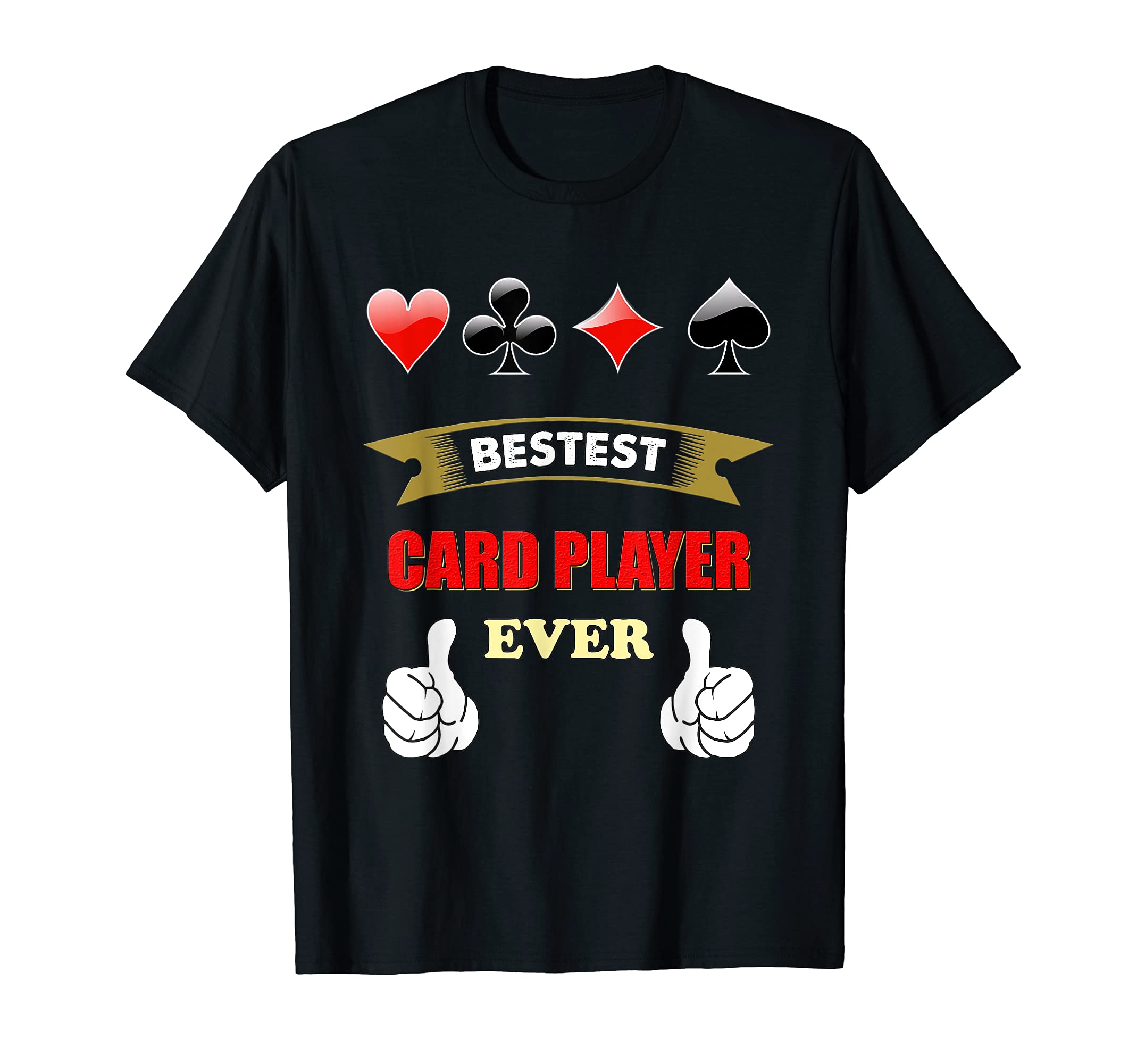 Card Player gift, game Bestest Awesome Gamer T-Shirt