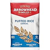 Arrowhead Mills Puffed Cereal, 6 oz (Puffed Rice, 6oz), Pack of 1