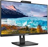 Philips 272S1MH S Line 27" Full HD IPS Monitor Windows Hello Webcam