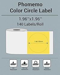 Phomemo Circle Label for M110/M110S/M120/M200/M220