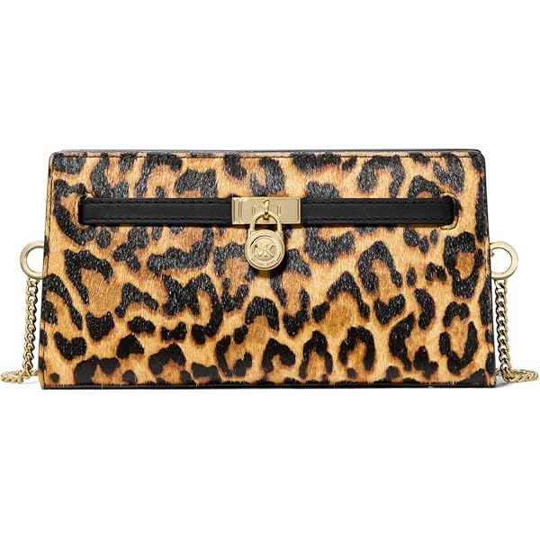 Michael Kors Gold belt bag with chain and jeweled studs Michael Kors Studded Fanny Pack Waist Belt Bag Black/Gold S  main image 4