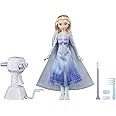 Disney Frozen II Sister Styles Elsa Fashion Doll with Extra-Long Blonde Hair, Braiding Tool & Hair Clips - Toy For Kids Ages 5 & Up