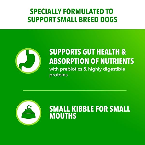 IAMS PROACTIVE HEALTH SMALL BREED ADULT DRY DOG FOOD CHICKEN & WHOLE GRAIN RECIPE, 7 LB. BAG