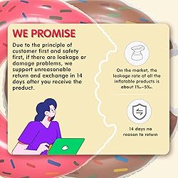 DMAR Donut Pool Floats Donut Pool Floatie Donut