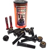Thunder Hardware 1 1/8 in Phillips Skateboard RED Bolts