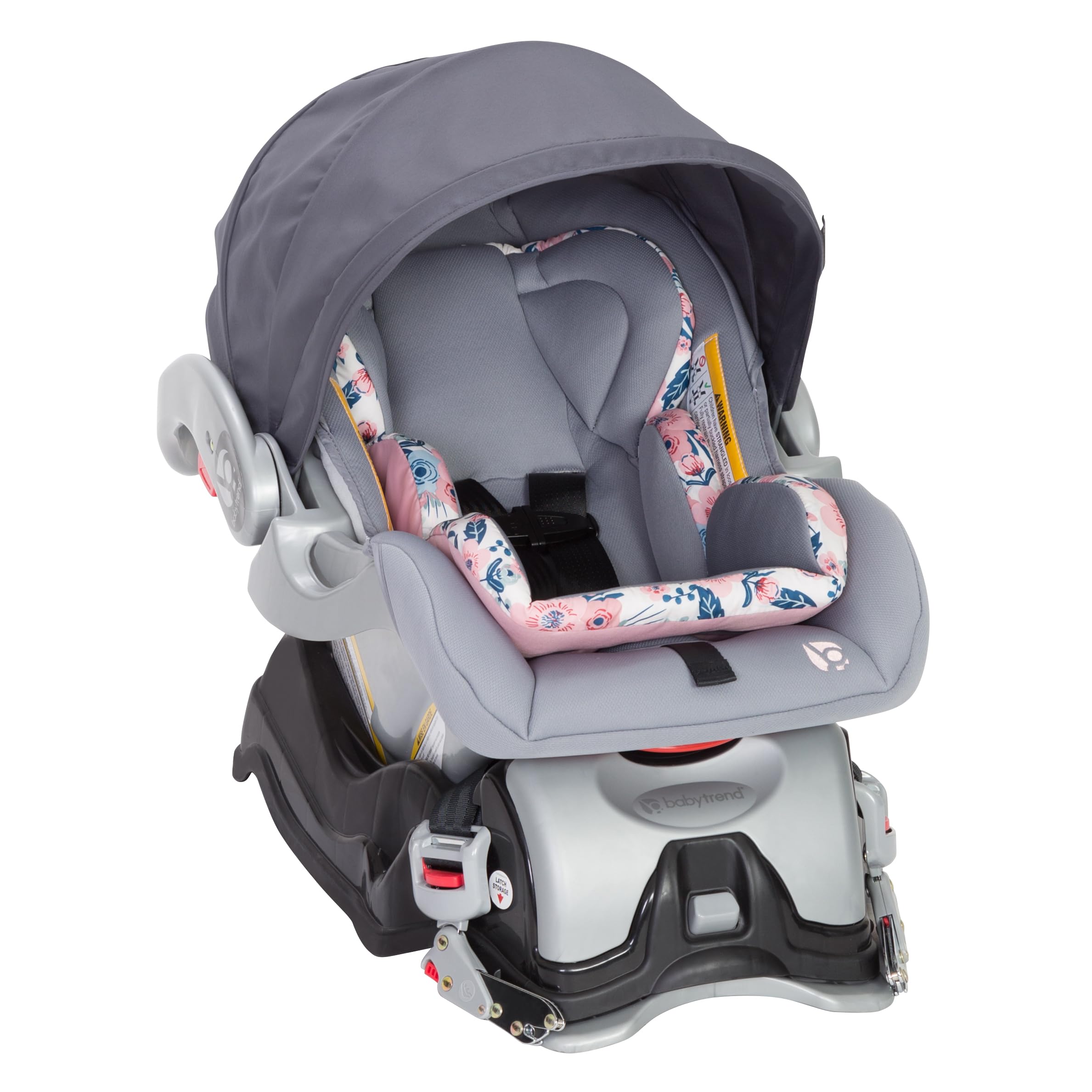 Baby Trend Skyview Plus Travel System, Bluebell + 2nd Secure 35 Infant Car Seat Base