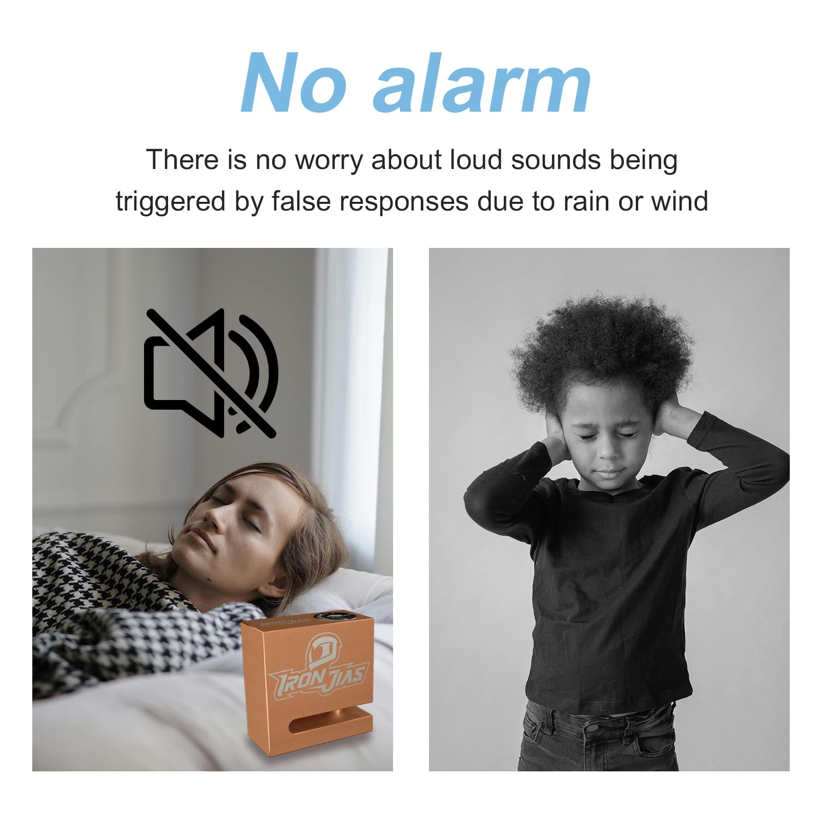 Motorcycle Disc Lock Anti-Theft Wheel Brake Lock Waterproof Alloy with Reminder Cable and 2 Keys, Alarm-Free for Motorbike, E-Scooter, Mountain Bike