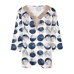 Cheifay Wowomens Vest 3/4 Sleeve Shirts for Women