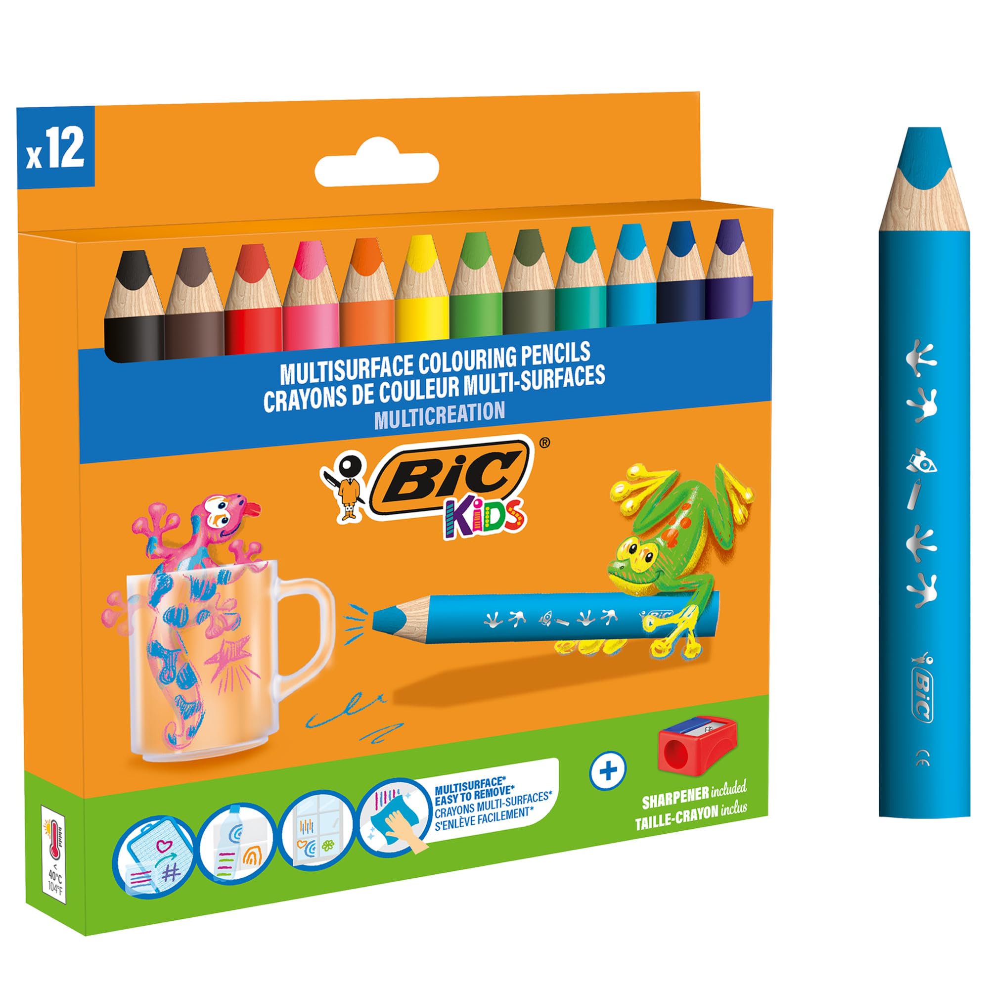 BIC Kids Multisurface Pencils 12pk