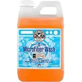 Chemical Guys, Microfiber &amp; Towel Wash Detergent, Deep Clean, Orange, 64 oz | Concentrated detergent deep-cleans microfiber towels, mitts and pads, lifting wax, grease and grime, orange scent
