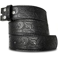 BC Belts Womens Leather Belt Strap with Embossed Western  display picture 2
