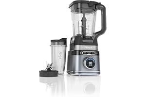 Ninja Detect Power Blender + Personal Single-Serve, BlendSense Technology, For Smoothies, Food and More, Compact Kitchen Coun