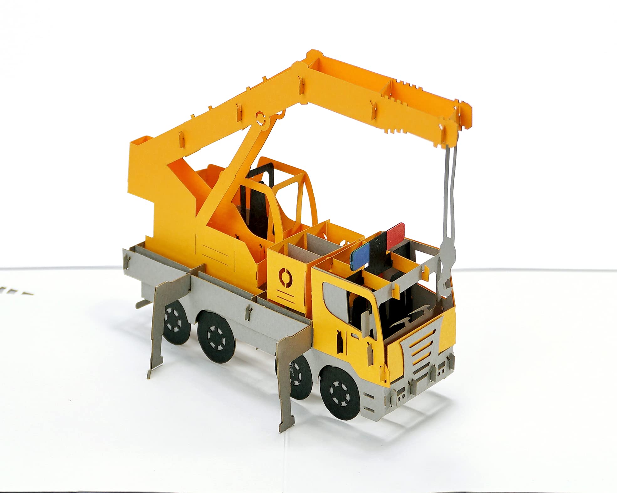 CUTPOPUP Fathers Day Card, 3d Greeting, Birthday Pop Up Card (Crane) UK