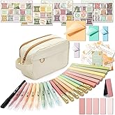 Mr. Pen- Bible Journaling Kit, 127 pcs, Bible Study Supplies, No Bleed Bible Highlighters and Pens No Bleed