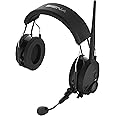 SenaTufftalk, Over-The-Head Earmuff with Long-Range Bluetooth Intercom Communication