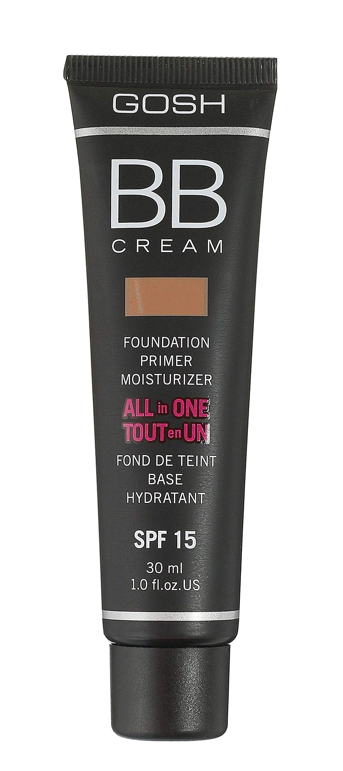GOSH BB cream foundation, primer, moisturiser (04 chestnut)