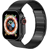 Magnetic Band Compatible with Apple Watch Bands 49mm 46mm 45mm 44mm 42mm for men Women Sport Business Stainless Steel Strap for iWatch Ultra 2 Ultra Series 10 9 SE 8 7 6 5 4 3 2 1