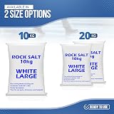 The Glowhouse Bag of Grit Rock Salt Deicing 20kg White Grit Salt view 4