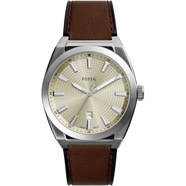 Fossil Orologio Uomo Townsman FS5379 - Cronografo - Cassa 44mm - Cinturino In Acciaio - Quadrante Nero