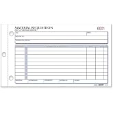 Rediform Material Requisition Book, Carbonless, 2 Part, 4.25 x 8.5 Inches, 50 Forms (1L114)